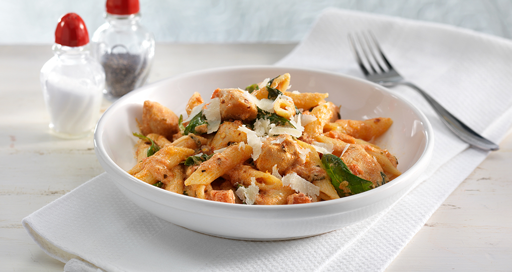 Chicken and Penne in Creamy Vodka Rose Sauce image