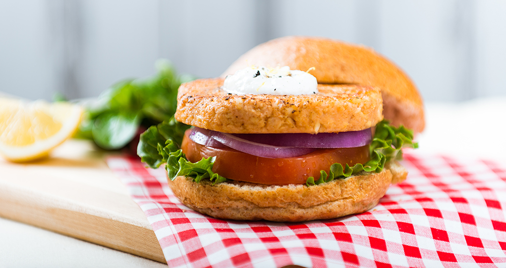 Salmon Burgers image