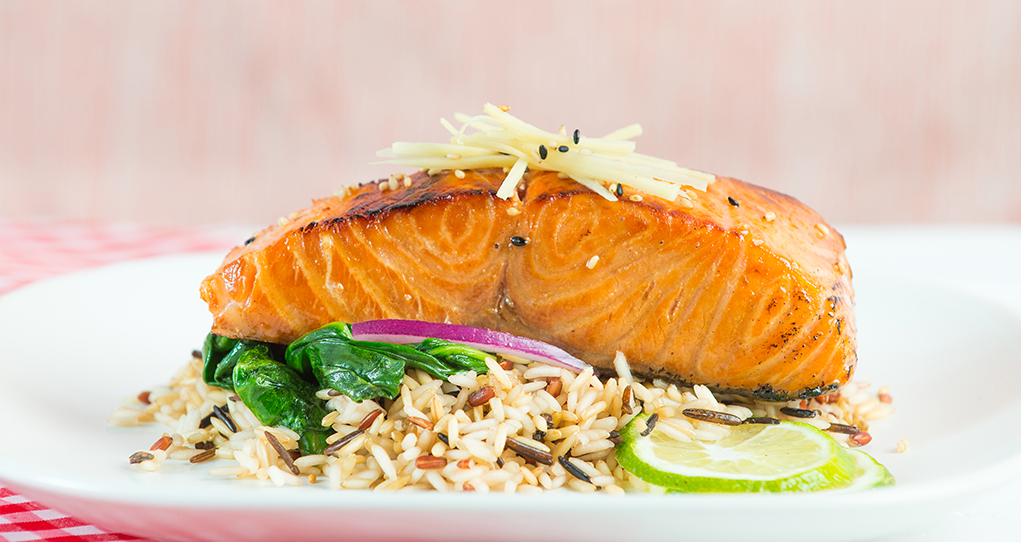 Ginger Soy Glazed Salmon image