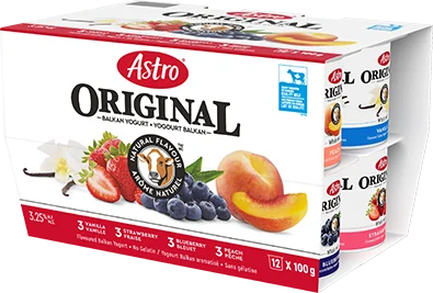 Peach / Strawberry / Blueberry / Vanilla Box